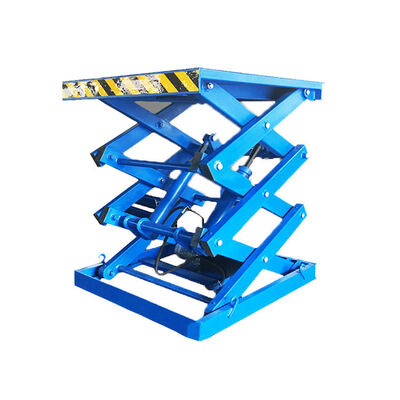 100-3000kg New Fixed Scissor Lifting Tables By Chinese Factory For Retail And Hotels 380V Steel Material Fixed Electric Hydraulic Scissor Lifting Platforms