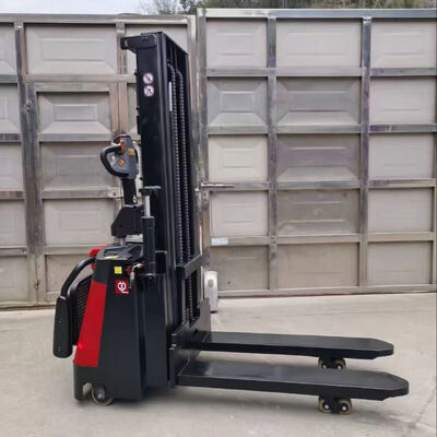 2000kg Capacity Dual Lifting Mast Hydraulic System Reliable Climbing Performance 2m Lifting Stand on Electric Stacker