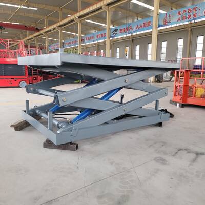 Customized 500kg 1000kg 2000kg Load Fixed Hydraulic Scissor Lifting Platforms With Electric-Powered System Unloading Tables Fixed Hydraulic Scissor Steel Lifting Platforms