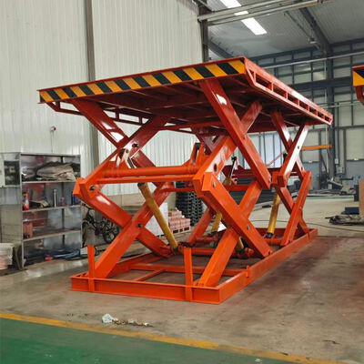 Customized 1M-5M 1000-5000kg European CE Standard Stationary Electric Scissor Hydraulic Steel Lifting For Restaurant & Hotels Remote Control