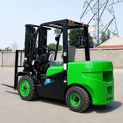 3 Ton 5 Ton Diesel Forklifts Truck Chariot Elevateur Gabelstapler Hydraulic Forklift Three Stage Mast CE