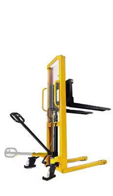 Manual Pallet Stacker Hand Stacker Hand Forklift 1500kg Hydraulic Manual Lifter Manufacturer 3000mm Height Electric Stacker Forklifts