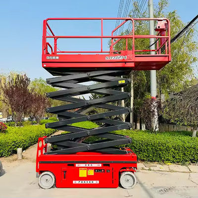 Self Propelled 4-16m Aerial Work Platform 6m 8m 10m 12m 14m Skylift Mobile Lifter Scaffolding Hydraulic Scissor Lift Platform