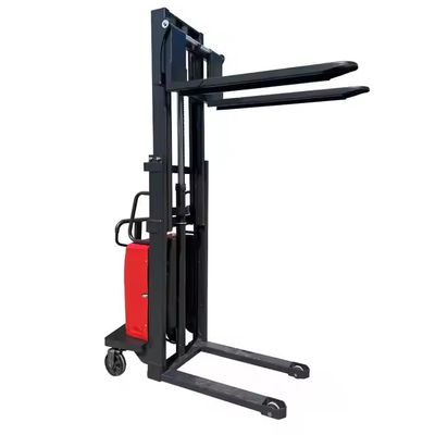 1000kg 1500kg 2000kg Semi Electric Pallet Truck Forklift Stacker New Condition For Retail Restaurant Industries Hydraulic Pump Core