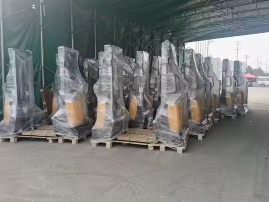 1000kg 1500kg 2000kg Semi Electric Pallet Truck Forklift Stacker New Condition For Retail Restaurant Industries Hydraulic Pump Core