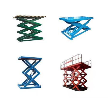 2 Ton Heavy Stationary Fixed Hydraulic Electric Scissor Car Lift Work Platform Transport Elevator Table Price With CE