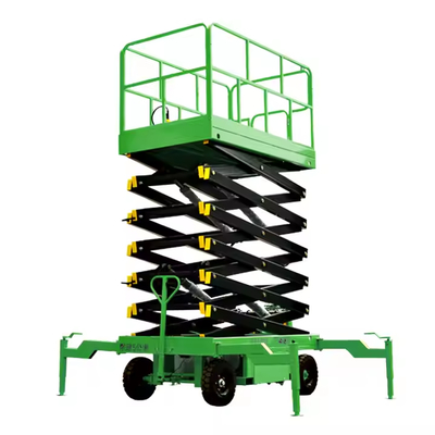 Semi Aerial Work 4-18m Electric Scaffold Lift Platform Aerial Lifting Scaffolding Hydraulic Scissor Lift Platform