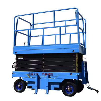 8m 10m 12m 18m Hydraulic Semi-electric Aerial Working Platform Electric Scissor Lifts