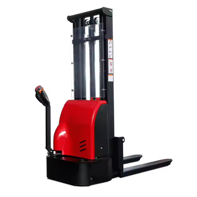 1.5 Tons 3.5 m 1500kg 3000bls 3500mm Lifting Height Battery Powered Pallet Truck Hydraulic Pallet Electric Stacker Forklift