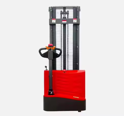 Hydraulic Lifting Forklift 1500kg 2000kg Warehouse Small Pallet Jack Stacker Walking Full Electric Stacker