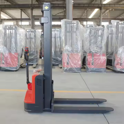 Hydraulic Lifting Forklift 1500kg 2000kg Warehouse Small Pallet Jack Stacker Walking Full Electric Stacker