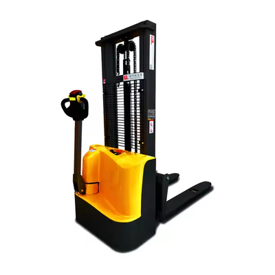 Lifting Electric Stackers Pallet Stacker 2000kg 1600mm Walking Type Electric Stacking Truck Forklift