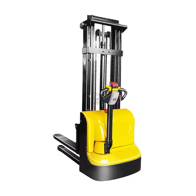 Lifting Electric Stackers Pallet Stacker 2000kg 1600mm Walking Type Electric Stacking Truck Forklift