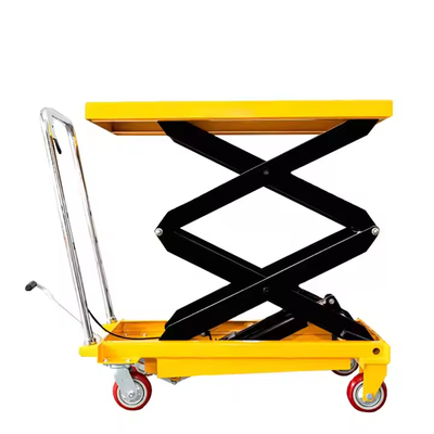 Custom Movable Lift Scissors Platform 500kg 1000kg Hydraulic Lift Hand Manual Lift Tables