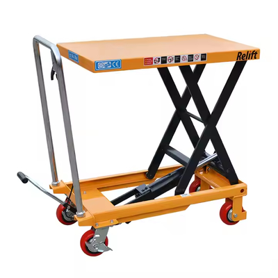 Custom Movable Lift Scissors Platform 500kg 1000kg Hydraulic Lift Hand Manual Lift Tables