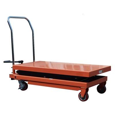 500kg Hydraulic Lifting Platform With Roller Hydraulic Table Manual Scissor Lifting Tables