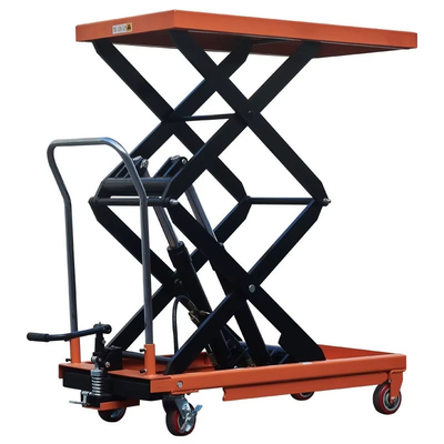 500kg Hydraulic Lifting Platform With Roller Hydraulic Table Manual Scissor Lifting Tables