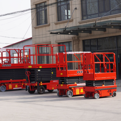 8M 10M 12M 14M Full Electric 220V 380V Towable Portable Aerial Work Hydraulic Scissor Lift Platform