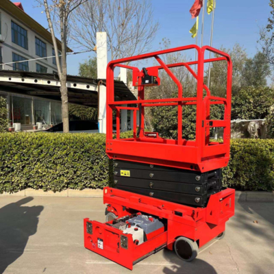8M 10M 12M 14M Full Electric 220V 380V Towable Portable Aerial Work Hydraulic Scissor Lift Platform