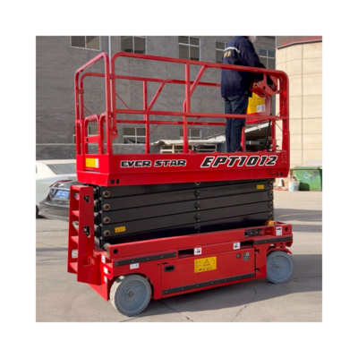 8m 10m 12m Portable Scissor Lift Elevator Movable Self propelled Hydraulic Aerial Work Lifting Platform