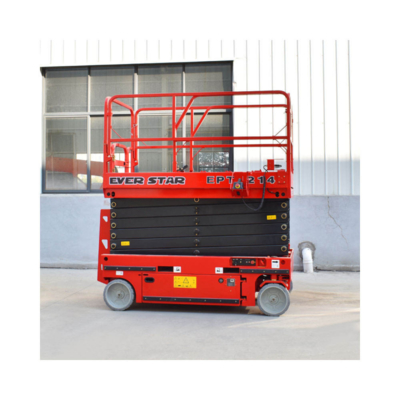 8m 10m 12m Portable Scissor Lift Elevator Movable Self propelled Hydraulic Aerial Work Lifting Platform