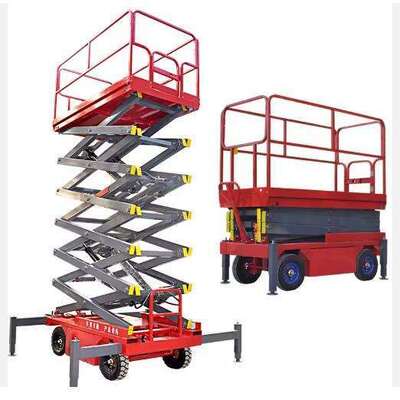 GTJZ Factory Supply 6m 8m 10m 12m 14m 16m Self Propelled Electric Scissor Lift Aerial Work Platform 500kg Capacity