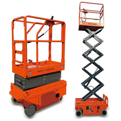 GTJZ Factory Supply 6m 8m 10m 12m 14m 16m Self Propelled Electric Scissor Lift Aerial Work Platform 500kg Capacity