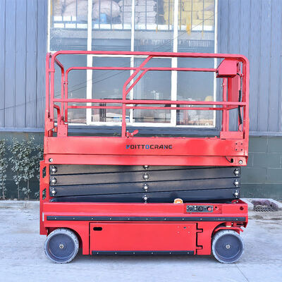 GTJZ Factory Supply 6m 8m 10m 12m 14m 16m Self Propelled Electric Scissor Lift Aerial Work Platform 500kg Capacity