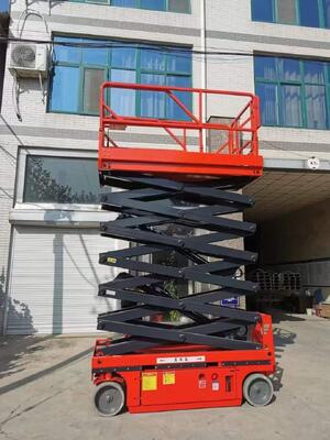 6m 8m 10m 12m 14m Self-Propelled Hydraulic Lifting Platform Electric Scissor Lifts Elevating Table Aerial Work Platform