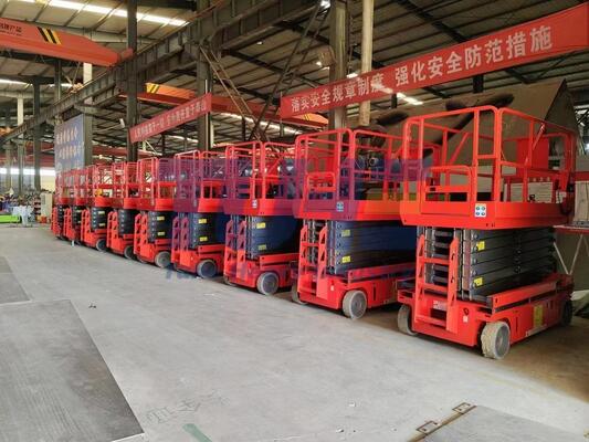 6m 8m 10m 12m 14m Self-Propelled Hydraulic Lifting Platform Electric Scissor Lifts Elevating Table Aerial Work Platform