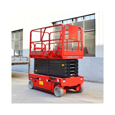 6m 8m 10m 12m 14m Hydraulic Battery Power Self Propelled Aerial Work Scissor Lifting Platform