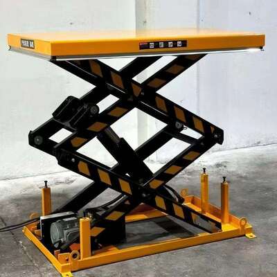 Customized Electric Hydraulic Fixed Scissor Lift Platform Stationary Cargo Lift for Factory and Workshop