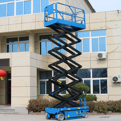 CE Certification 4m 6m 8m 300KG 500kg Mini Aerial Working Electric Scissor Lift Hydraulic Scissor Lifting Platforms For Sale