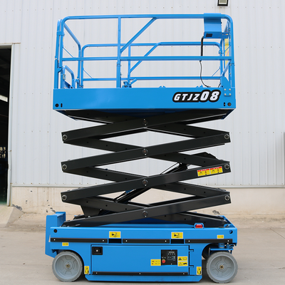 CE Certification 4m 6m 8m 300KG 500kg Mini Aerial Working Electric Scissor Lift Hydraulic Scissor Lifting Platforms For Sale
