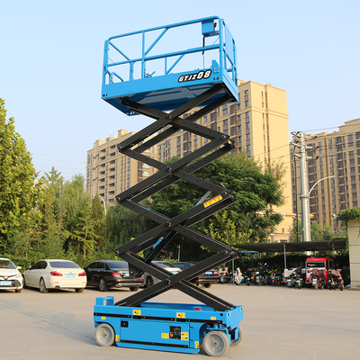 CE Certification 4m 6m 8m 300KG 500kg Mini Aerial Working Electric Scissor Lift Hydraulic Scissor Lifting Platforms For Sale