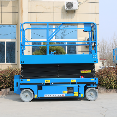 CE Certification 4m 6m 8m 300KG 500kg Mini Aerial Working Electric Scissor Lift Hydraulic Scissor Lifting Platforms For Sale