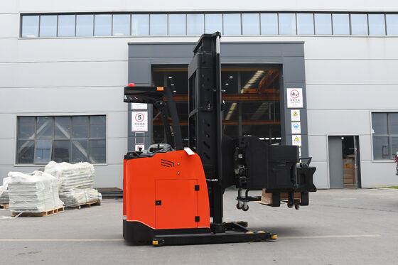 3-way Forklift Very Narrow Aisle Lifter 1000kg 1500kg Electric Stacker High Lifting Reach Truck for Warehousing Electric Forklift