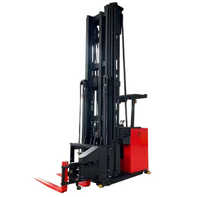 1000kg 3-Way Electric Pallet Stacker 7.5m Lift Height Lead Acid Battery Hydraulic Side Shifter CE Certified for Narrow