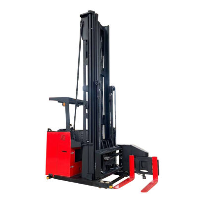1000kg 3-Way Electric Pallet Stacker 7.5m Lift Height Lead Acid Battery Hydraulic Side Shifter CE Certified for Narrow