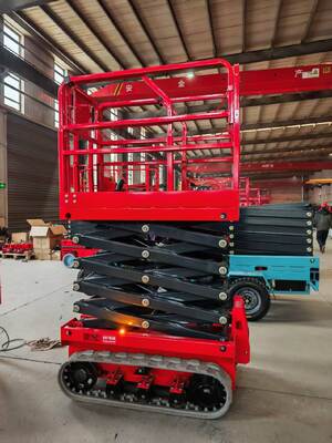Factory Direct Crawler 4M Scissor Lift High Performance Tracked Aerial Work  Hydraulic Scissor lifting Platforms