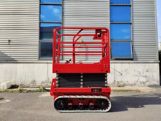 Factory Manufacturer 4m 6m Mini Track Crawler Scissor Lift Aerial Work Platform Scissor Lift Hydraulic Scissor Lifting Machine