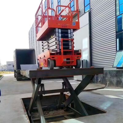 2 Ton Heavy Stationary Fixed Hydraulic Electric Scissor Car Lift Work Platform Transport Elevator Table Price with CE