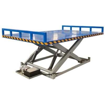 3M Scissor Dock Leveler Lift Table Electric Hydraulic Pump Operated Fixed Mobile Loading DC 12V/24V AC 110-480V Carbon Steel