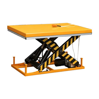 Factory Direct 3.5ton Fixed Electric Hydraulic Super Thin Scissor Lifting Platforms with CE Certification 1000-4000mm Lifting Height