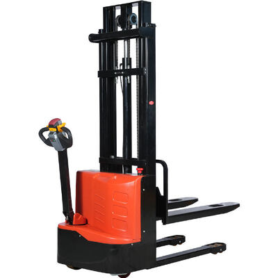 1.5T Electric Walkie Stacker Hot Selling All Terrain Electric Hydraulic Lifting Pallet Truck up to 3000mm Cargo Pallet Stacker Truck