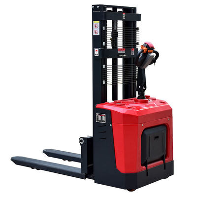 1.5T Electric Walkie Stacker Hot Selling All Terrain Electric Hydraulic Lifting Pallet Truck up to 3000mm Cargo Pallet Stacker Truck