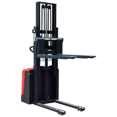 1.5T Electric Walkie Stacker Hot Selling All Terrain Electric Hydraulic Lifting Pallet Truck up to 3000mm Cargo Pallet Stacker Truck