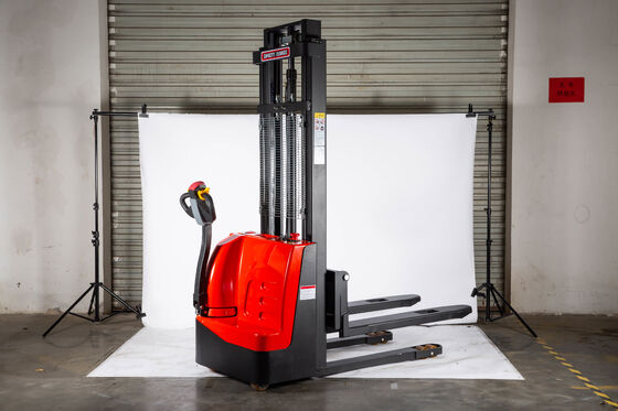Cost-effective 1.5Ton Walking Type Electric Pallet Stacker up to 3M with Lead-acid Battery Forklift Electric Stacker