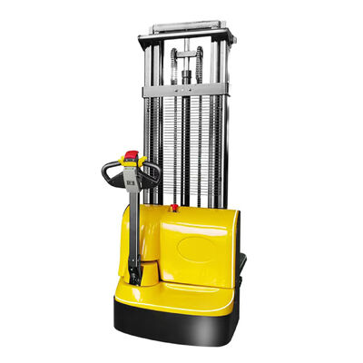 Fully Electric Stacker 1.5 Ton 2 Ton Hydraulic Lift Material Handling Walking Electric Pallet Stacker Forklifts