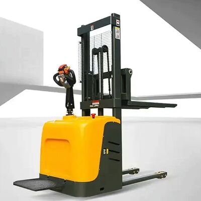 Fully Electric Hydraulic Pallet Stacker New 1.5 Ton Capacity 2.5M & 3M Lifting Warehouse Stacking Machine Electric Stackers